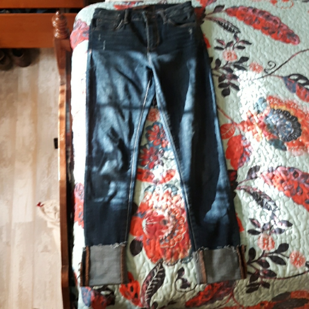 Joe's Jean's High Rise Skinny Cuffed Size 26